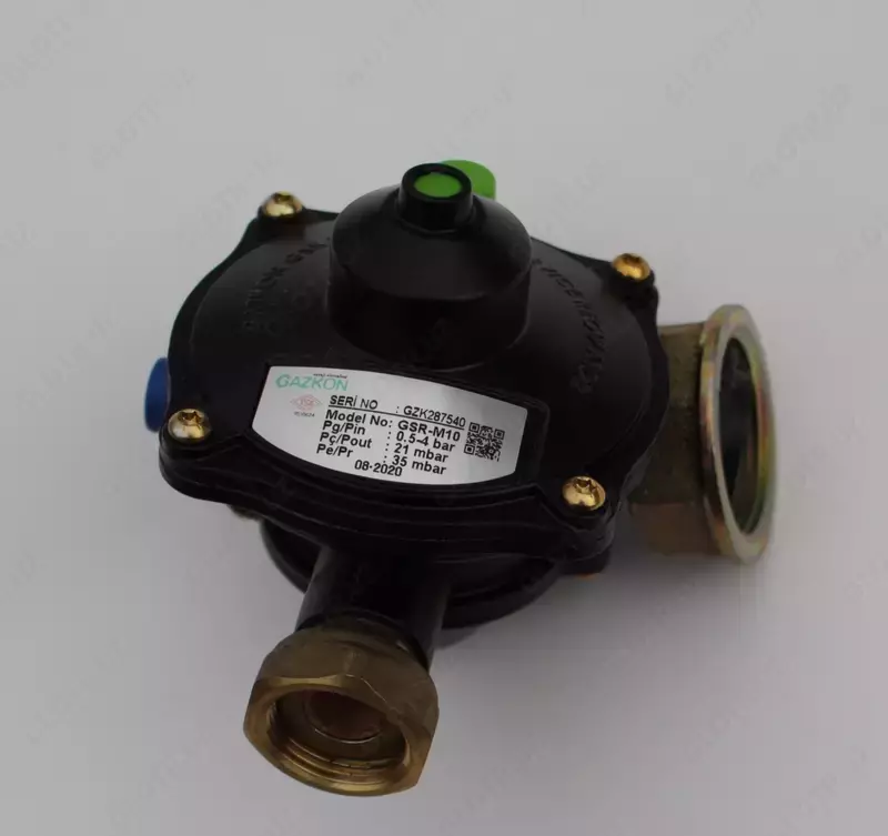 Двухступенчатые регуляторы давления газа со среднего на низкое GSR-M10 GAZKON Турция