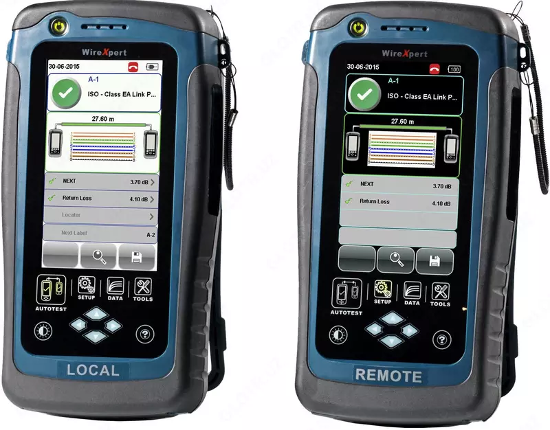 WireXpert 500-QUAD — тестер для сертификации оптического волокна многомодовый.