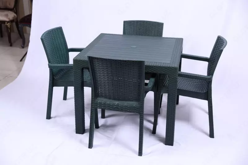 PREMIUM Dacha Stol-Stul Komplekti (oynali va oynasiz)