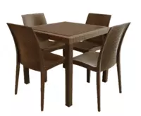 Дачный стол стул BALI комплект (со стеклом и без стекла) от {0} сум - JIP GROUP