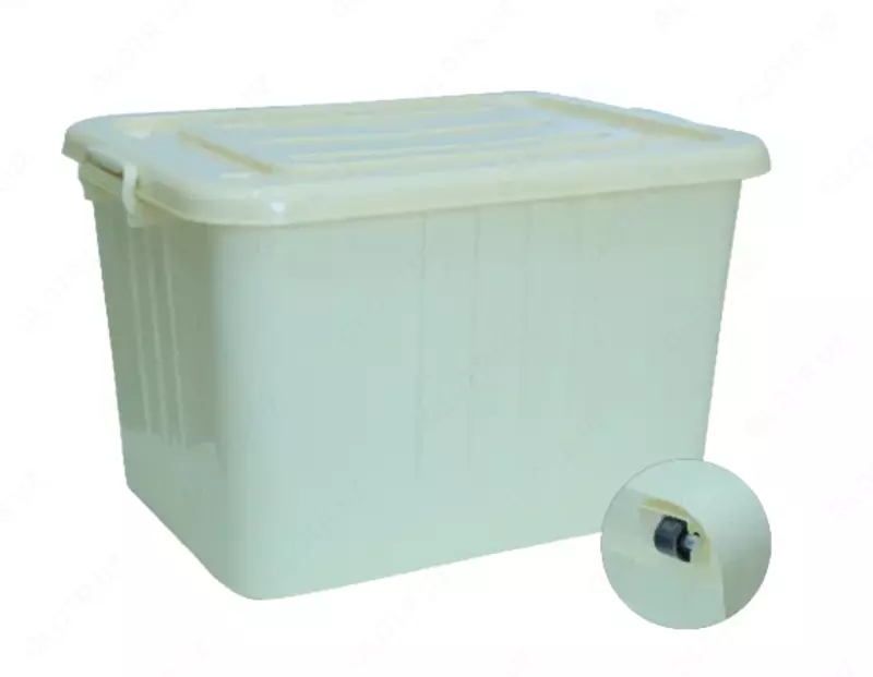 100 litrli g'ildirakli konteyner