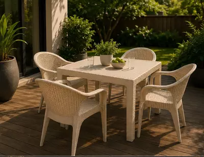  Kvadrat “FORTE” stoli va 4 ta “FORTE” stul to‘plami Chakana savdo