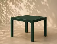  Olinadigan shisha yuzali kvadrat “PREMIUM” plastik stoli Chakana savdo