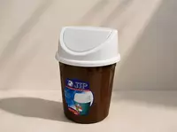 12 litrli klapanli chiqindi konteyneri