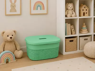 Qopqoqli saqlash savati Chakana savdo