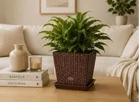 “To‘qilgan” kvadrat gul tuvagi 30 litr