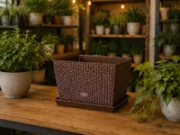  “To‘qilgan” kvadrat gul tuvagi 30 litr - 
