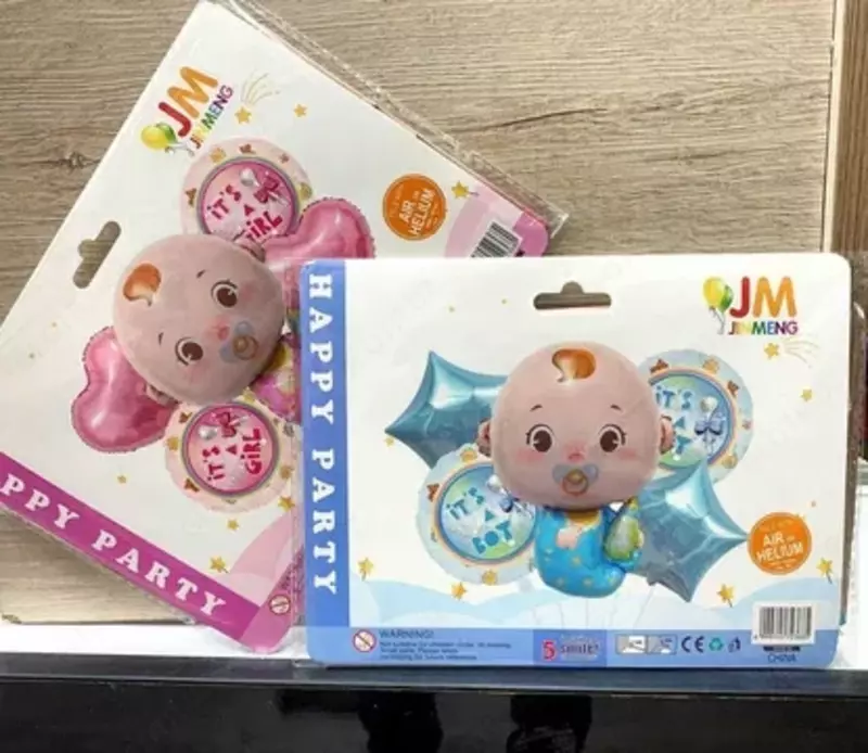 от {0} сум Шары 3D Набор Гендер Пати - Shar 3D Gender Party