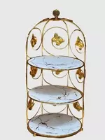 Uch qavatli kosmetik tokcha 53x26 sm - Kelin uchun Sovg'a