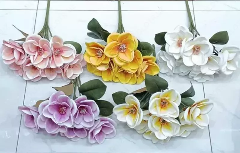 Цветы для Декорирования 40см 7шт - Официальный Дистрибьютор - от {0} сум