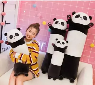 Мягкая игрушка Панда Батон 70 см - Подушка для Беременных