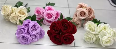 Букет из Искусственных Роз 14шт 45см - Память на долгие Года