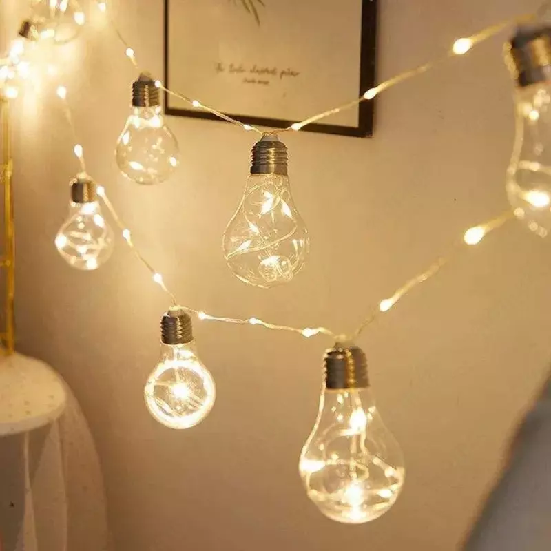 {0} so'mdan Светильник Лампа 10шт 3.5м Гирлянда для Интерьера
