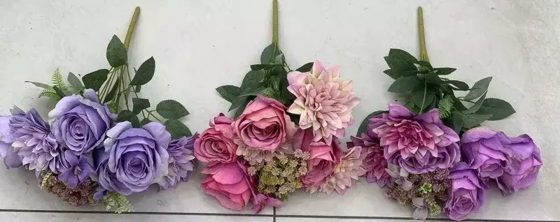 Букет Цветов Искусственные 45см - Официальный Дистрибьютор