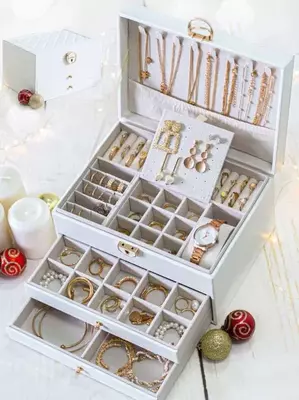 Шкатулка - Футляр для Драгоценностей для Ювелирный Украшений