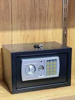 СЕЙФ Электронный Денежный Ящик Шифр и 2 Ключа Металический