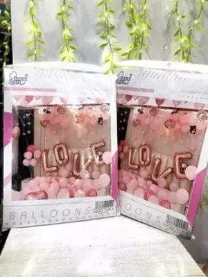 Шар 3D Набор LOVE - Один Набор Рещения для Каждего Праздника Шар 3D Набор LOVE - Один Набор Рещения для Каждего Праздника