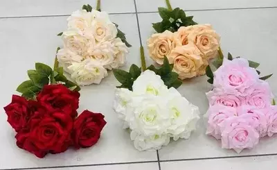 Букет для Невесты из Искусственных Цветов 14шт - Память на Долгие Года Букет для Невесты из Искусственных Цветов 14шт - Память на Долгие Года