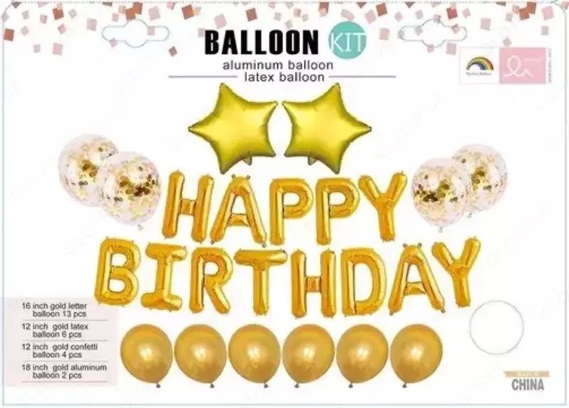 Шар на День Рождения / Happy Birthday для праздника - от {0} сум