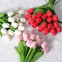 Цветы Тюльпаны 33см 10шт – ДОСТАВКА в ДЕНЬ ЗАКАЗА