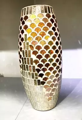 Ваза Мозаичная 30см для Декора Гостиницы