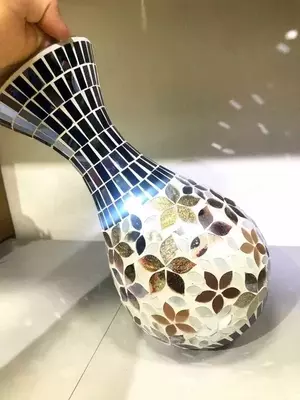 Ваза для Интерьерная 30см "Мозаика" - Лучший продукт для Декора - 210 000 сум / шт