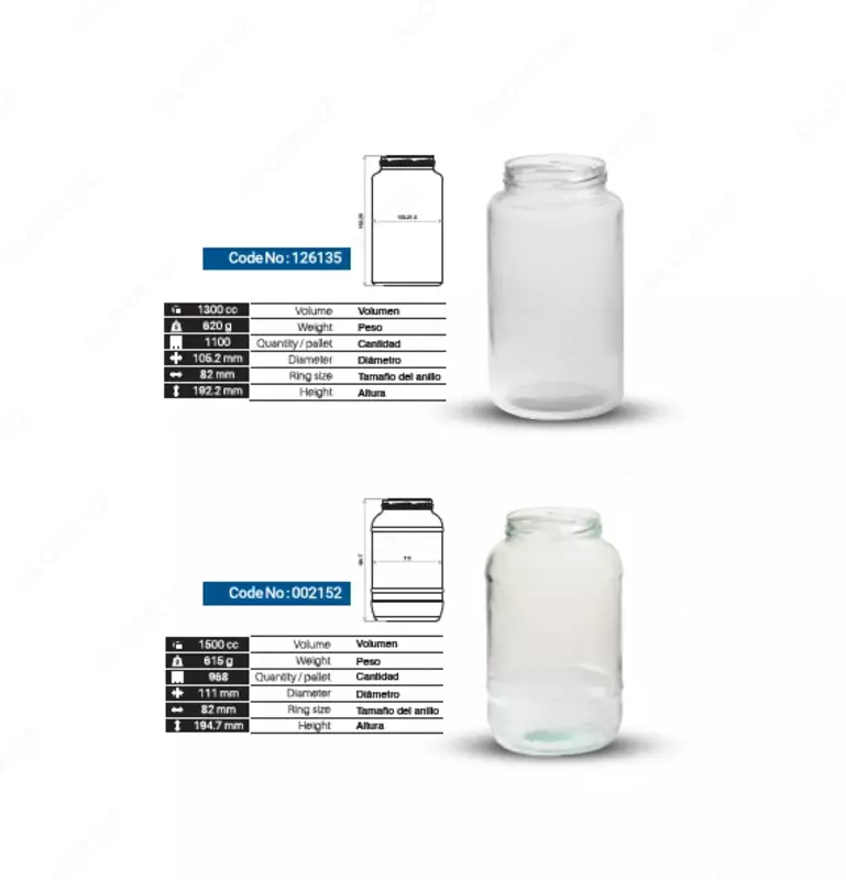 Стеклянная банка под заказ - по запросу