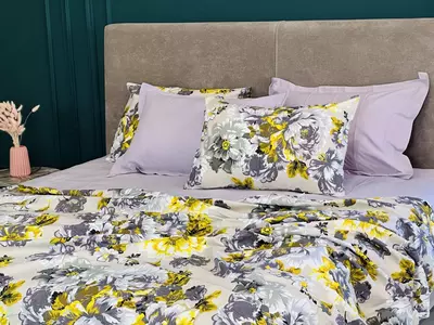 Chierra Комплект постельного белья-Яркий дизайни и Комфортный Текстиль