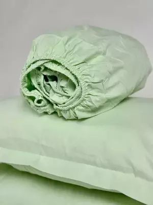 Комплект PR-007: простыня с резинкой + 2 наволочки — Уют и Стиль - 115 000 сум / шт