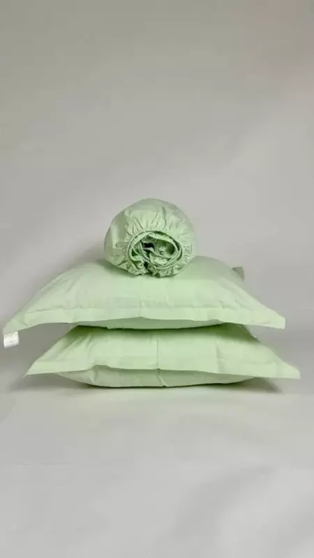 Комплект PR-007: простыня с резинкой + 2 наволочки — Уют и Стиль Оптом и розница