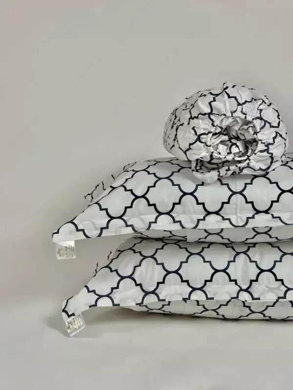 Простыня на резинке с 2 наволочками PR-001-Качественный Выбор для Сна - от {0} сум