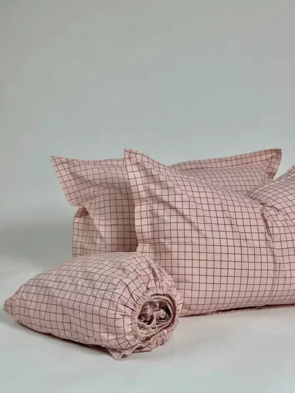 Простыня на резинке с 2 наволочками PR-002 - Качество и Уют