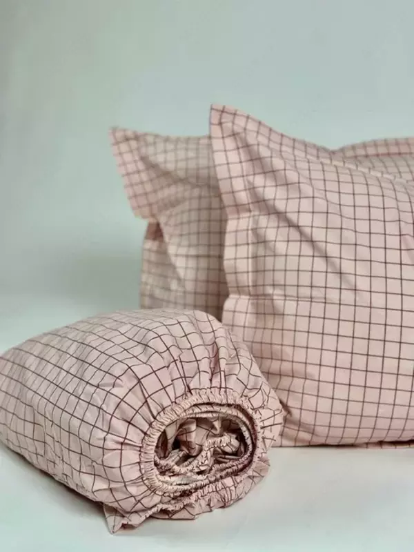 Простыня на резинке с 2 наволочками PR-002 - Качество и Уют - от {0} сум