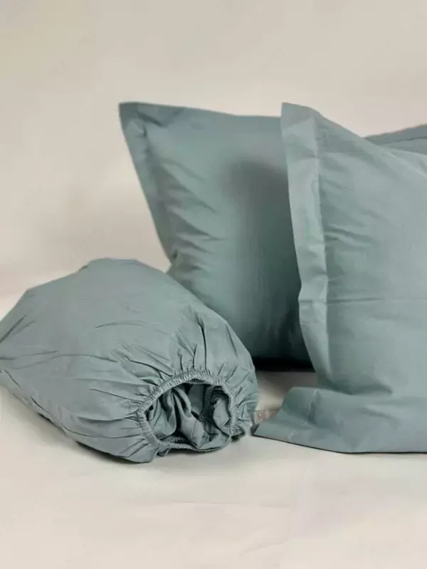 Простыня на резинке с 2 наволочками PR-005 - Стиль и Комфорт Nafisum