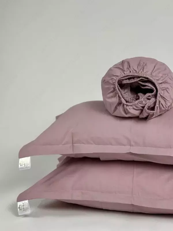 Простыня на резинке с 2 наволочками PR-008 - Качество и Комфор - от {0} сум