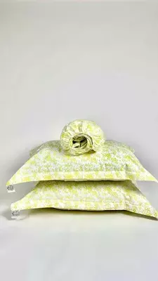 Простыня на резинке с 2 наволочками Качественный Выбор для Сна