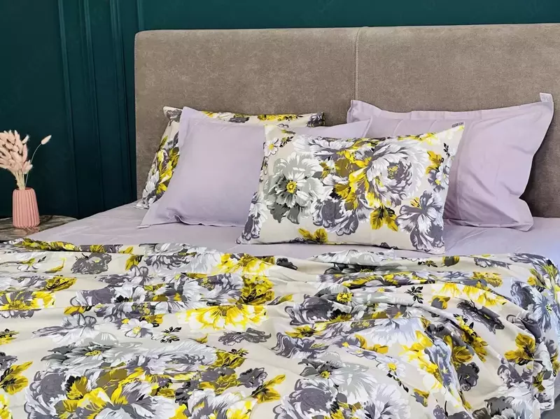 Chierra Комплект постельного белья-Яркий дизайни и Комфортный Текстиль