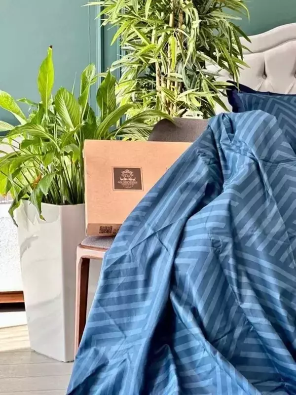 Постельное белье GN-Amerenta Blue Комплект - Комфорт и Качество Ulgurji va chakana