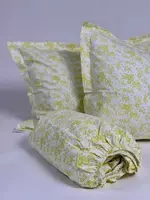 Простыня на резинке с 2 наволочками PR-003 - Идеальный выбор для Дома - от {0} сум