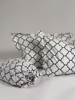 Простыня на резинке с 2 наволочками PR-001-Качественный Выбор для Сна