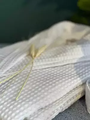 Халат Вафельный Банный- Идеален для Дома, Сауны и Отдыха