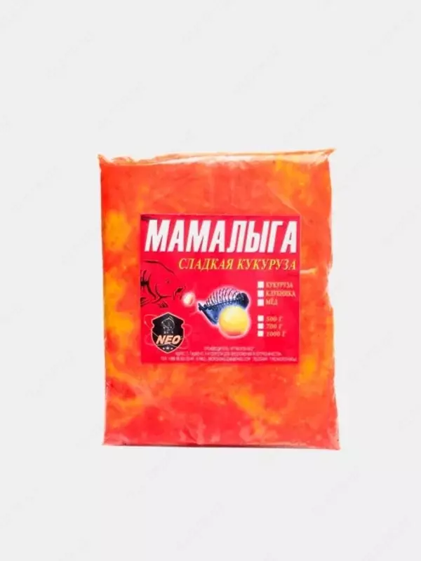 Корм Мамалыга-Сладкая кукуруза-Натуральная и Ароматная Насадка - {0} so'mdan