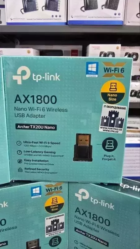 Wi-Fi адаптер TP-LINK Archer T2UB Nano Сверхкомпактный