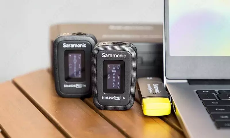 Микрофон Saramonic Blink500 Pro B6 — с индикатором звука Оптом и розница