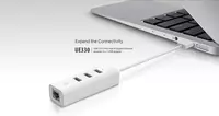  USB 3.0 HUB + Ethernet адаптер UE330C — 2 в 1 - 