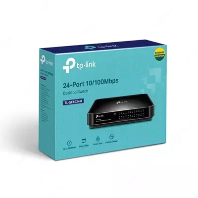 Коммутатор TP-Link TL-SF1024M — PoE Switch 24/16/8/4 Портов