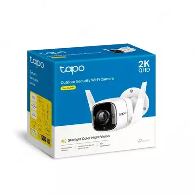 407 000 сум / шт Камера TP-Link Tapo C320WS 2K — С Датчиком Движения | Гарантия