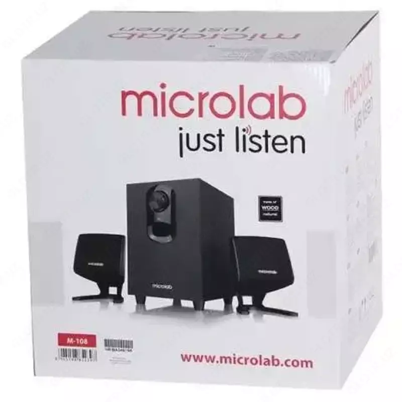 Колонка Microlab M-108BT 11W — Bluetooth + Сабвуфер + USB