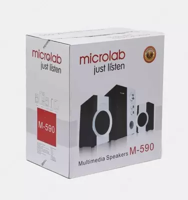 Колонка Microlab M-590 32W 2.1 с Сабвуфером | Чистый Звук