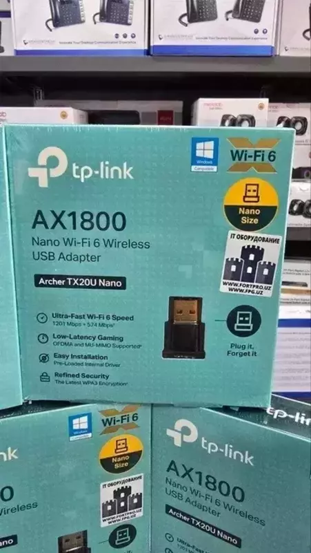 Wi-Fi адаптер TP-LINK Archer T2UB Nano Сверхкомпактный